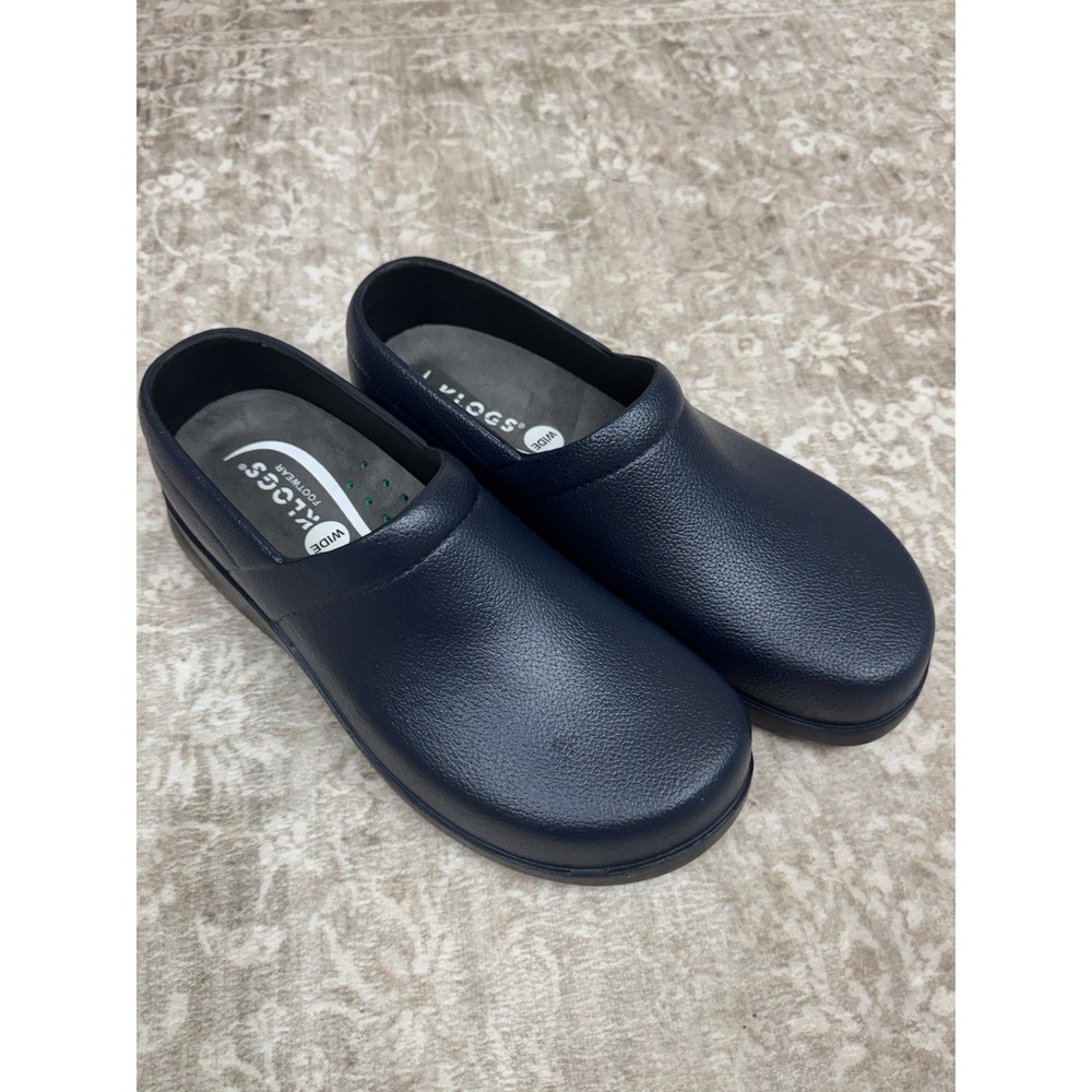 Klogs Womens Footwear 11W  Navy Blue Slip On Minimalist Workwear